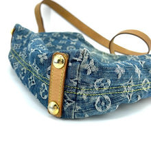 Load image into Gallery viewer, LOUIS VUITTON denim baggy PM crossbody bag