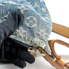 Load image into Gallery viewer, LOUIS VUITTON denim baggy PM crossbody bag