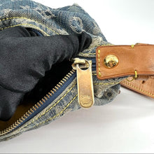 Load image into Gallery viewer, LOUIS VUITTON denim baggy PM crossbody bag