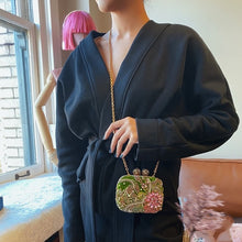 Load image into Gallery viewer, Alexander McQueen crystal two-way bag