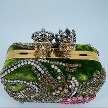 Load image into Gallery viewer, Alexander McQueen crystal two-way bag