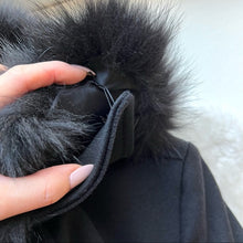 Load image into Gallery viewer, MAXMARA Wool coat With fox collar