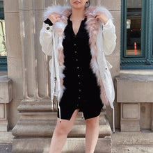 Load image into Gallery viewer, Mr& Mrs Italy cotton fur jacket