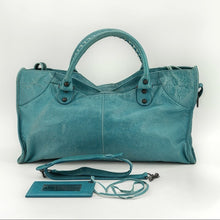 Load image into Gallery viewer, BALENCIAGA Blue city bag