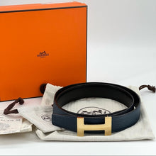 Load image into Gallery viewer, HERMES Quizz buckle & Reversible leather belt