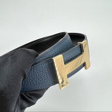 Load image into Gallery viewer, HERMES Quizz buckle & Reversible leather belt