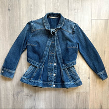 Load image into Gallery viewer, Alexander McQueen Women's denim blazer