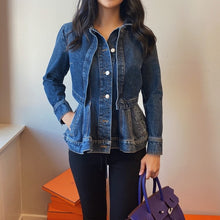 Load image into Gallery viewer, Alexander McQueen Women's denim blazer