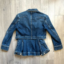 Load image into Gallery viewer, Alexander McQueen Women's denim blazer