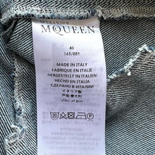 Load image into Gallery viewer, Alexander McQueen Women's denim blazer