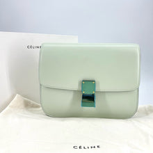 Load image into Gallery viewer, CELINE classic box bag avocado green