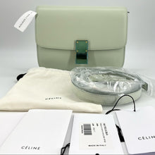 Load image into Gallery viewer, CELINE classic box bag avocado green