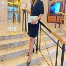 Load image into Gallery viewer, CELINE classic box bag avocado green