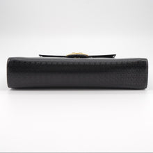 Load image into Gallery viewer, GUCCI vintage black leather clutch