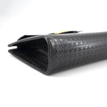 Load image into Gallery viewer, GUCCI vintage black leather clutch
