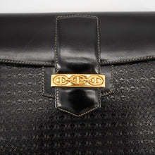 Load image into Gallery viewer, GUCCI vintage black leather clutch
