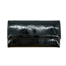 Load image into Gallery viewer, DIOR black patent leather monogram wallet