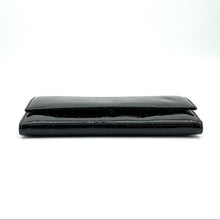 Load image into Gallery viewer, DIOR black patent leather monogram wallet