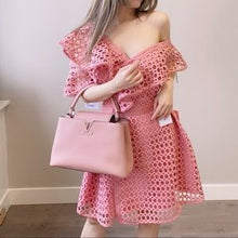 Load image into Gallery viewer, SELF-PORTRAIT lace dress