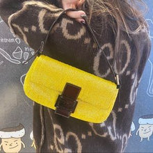 Load image into Gallery viewer, FENDI baguette glitter bag