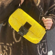Load image into Gallery viewer, FENDI baguette glitter bag