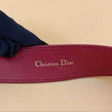 Load image into Gallery viewer, CHRISTIAN DIOR Vintage leather belt POP
