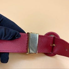 Load image into Gallery viewer, CHRISTIAN DIOR Vintage leather belt POP