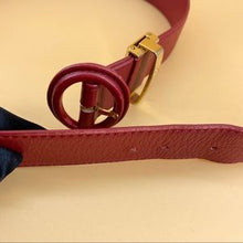 Load image into Gallery viewer, CHRISTIAN DIOR Vintage leather belt POP