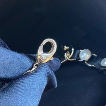 Load image into Gallery viewer, CHANEL metal & leather bracelet