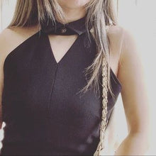 Load image into Gallery viewer, Chanel Vintage black dress