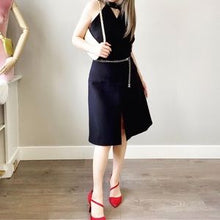 Load image into Gallery viewer, Chanel Vintage black dress
