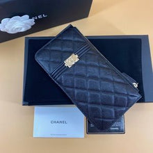 Load image into Gallery viewer, CHANEL leather wallet