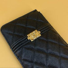 Load image into Gallery viewer, CHANEL leather wallet
