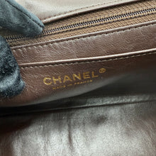 Load image into Gallery viewer, Chanel Brown Classic Flap Bag  Lambskin Jambo
