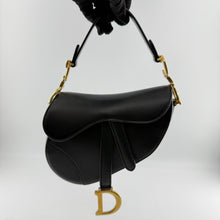 Load image into Gallery viewer, Christian Dior Goat Leather Mini Saddle Bag
