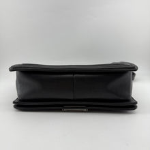 Load image into Gallery viewer, Channel Medium Le Boy Flap Black Lambskin Ruthenium Hardware
