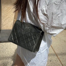 Load image into Gallery viewer, Chanel CC Vintage Quilted Flap Bag
