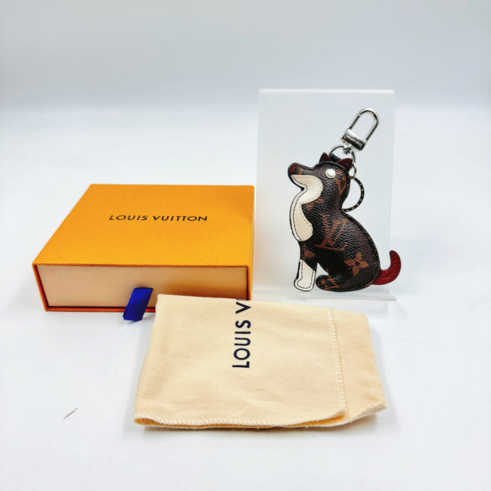 Louis Vuitton Monogram Dog Bag Charm TWS