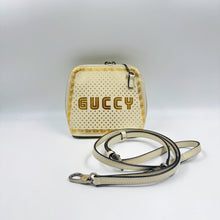 Load image into Gallery viewer, Gucci Leather Sega Guccy Stars Dome Mini Crossbody Bag TWS
