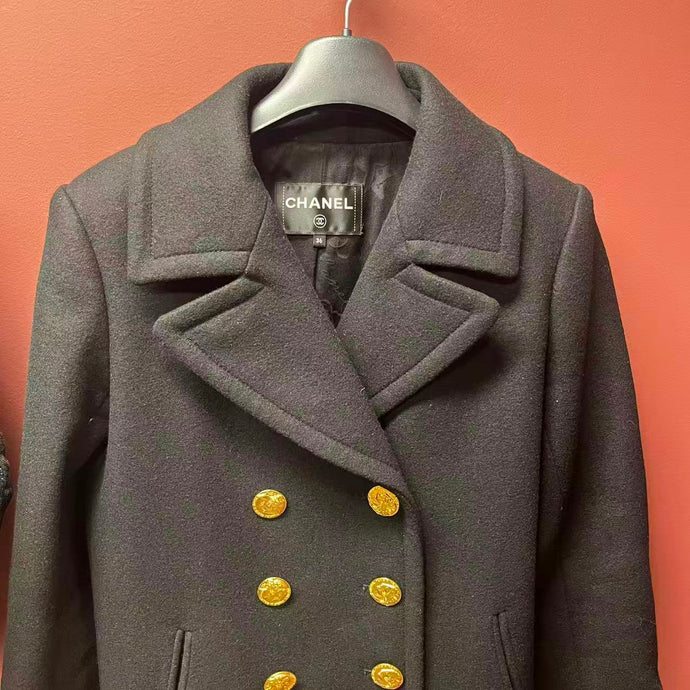 Chanel coat size 36