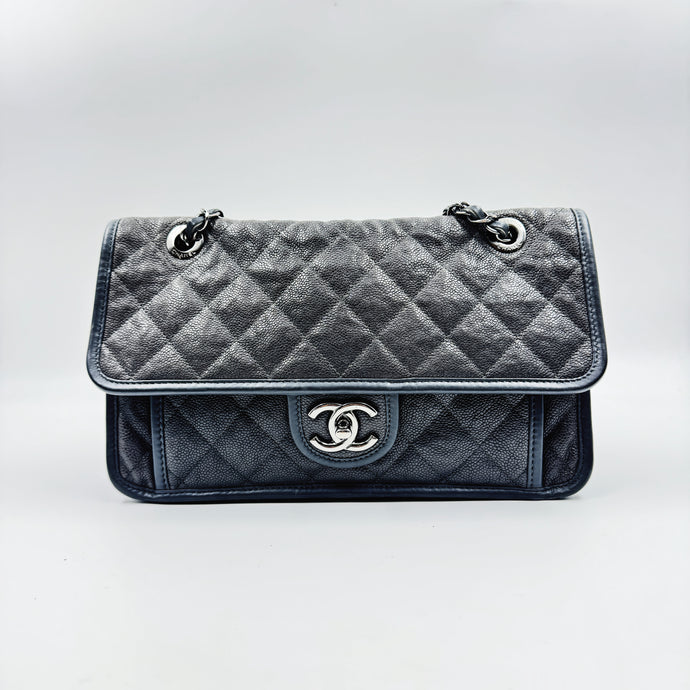 Chanel Caviar Quilted Medium French Reviera Flap Bag TWS