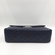 Load image into Gallery viewer, Chanel Jumbo Single Flap Classic Navy Blue Bag 2009
