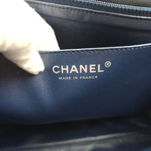 Load image into Gallery viewer, Chanel Jumbo Single Flap Classic Navy Blue Bag 2009 TWS

