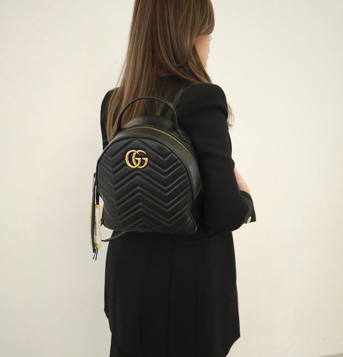 Gucci GG Marmont Leather Backpack TWS