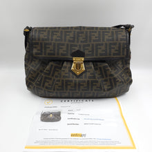 Load image into Gallery viewer, Fendi Brown Zucca Coated Cavas Tote Bag TWS

