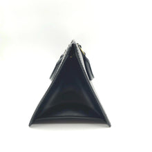 Load image into Gallery viewer, Louis Vuitton Black Triangle Hand Bag TWS
