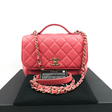 Load image into Gallery viewer, Chanel Caviar Quilted Small Business Affinity Flap Pink TWS
