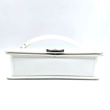 Load image into Gallery viewer, Chanel White Patent Leather Large Leboy Bag
