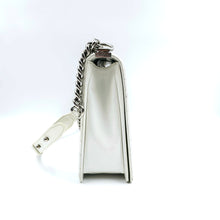Load image into Gallery viewer, Chanel White Patent Leather Large Leboy Bag
