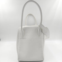 Load image into Gallery viewer, Hermes Clemence White Lindy 34 TWS
